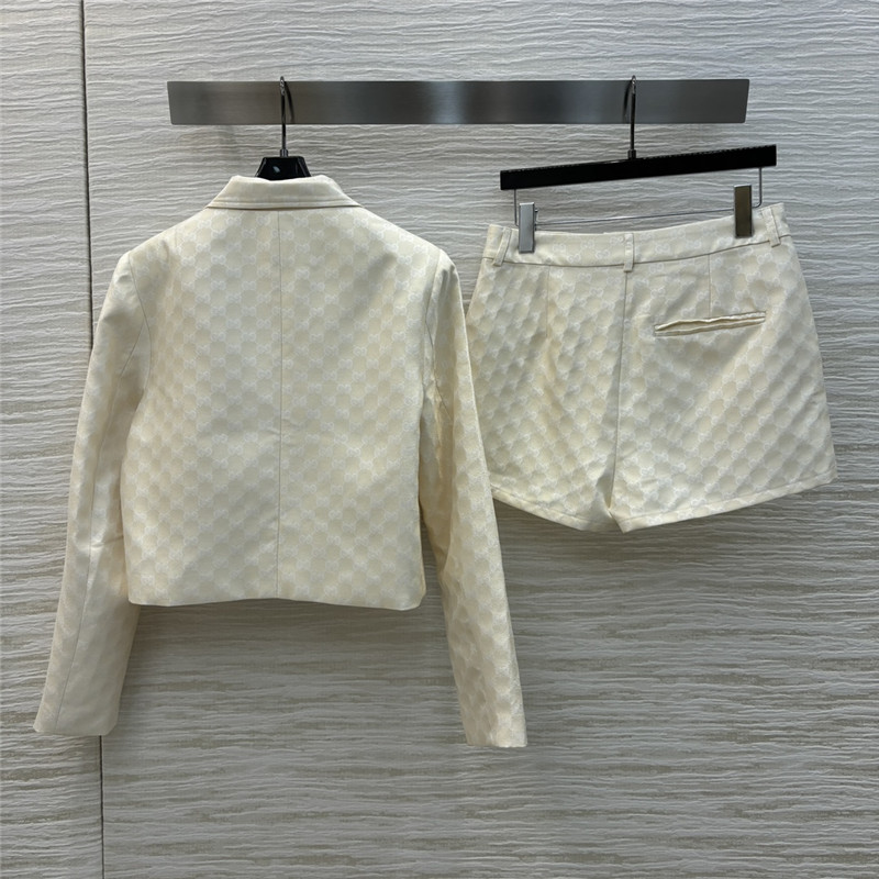 Gvc*1 full print jacquard suit cheap replica designer clothes