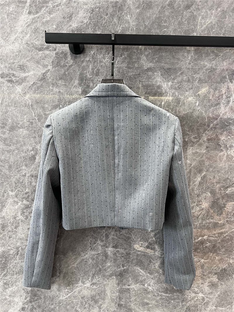 A1exa*der wang short suit jacket + shorts set replica clothes