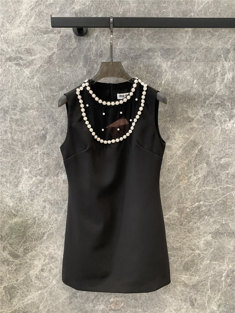 M1um1u sleeveless dress cheap replica designer clothes