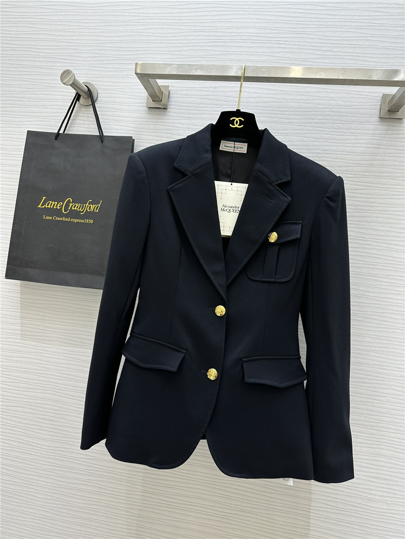 a1exa*der Mcqv*en suit jacket replica d&g clothing