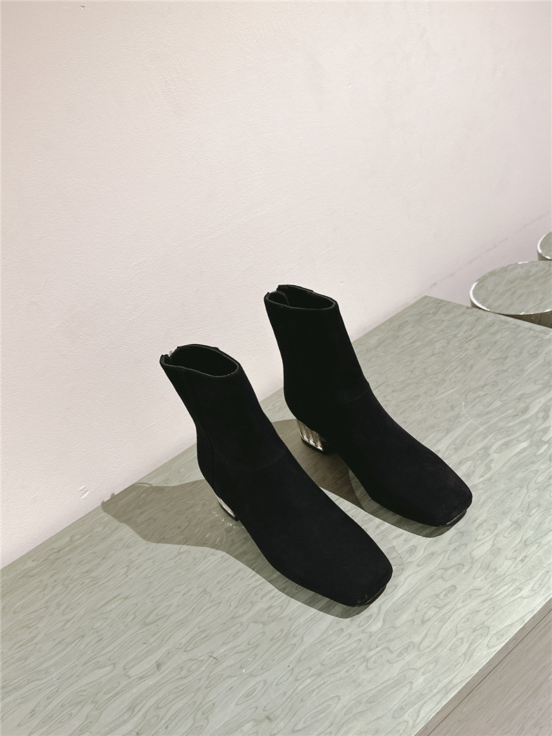 Miu Miu Suede Ankle Boots