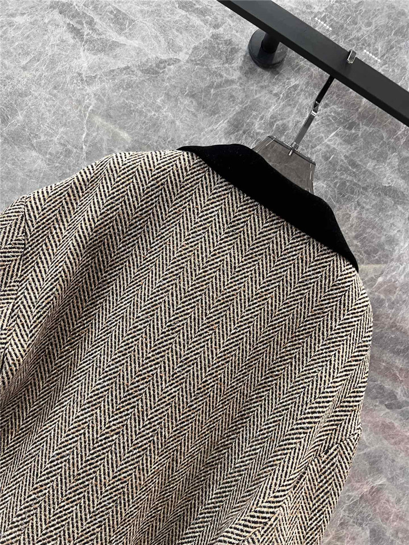 Gvc*1 preppy silhouette coat replica d&g clothing