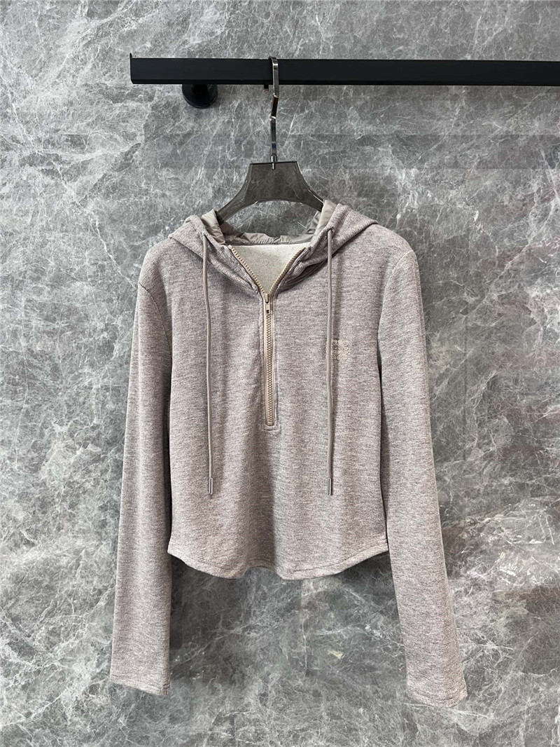 L0ew* hooded long sleeve + straight pants suit replica clothes