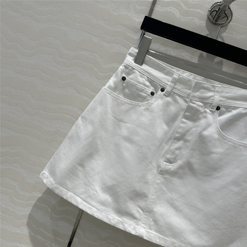D10r mid-rise denim skirt replica clothing sites