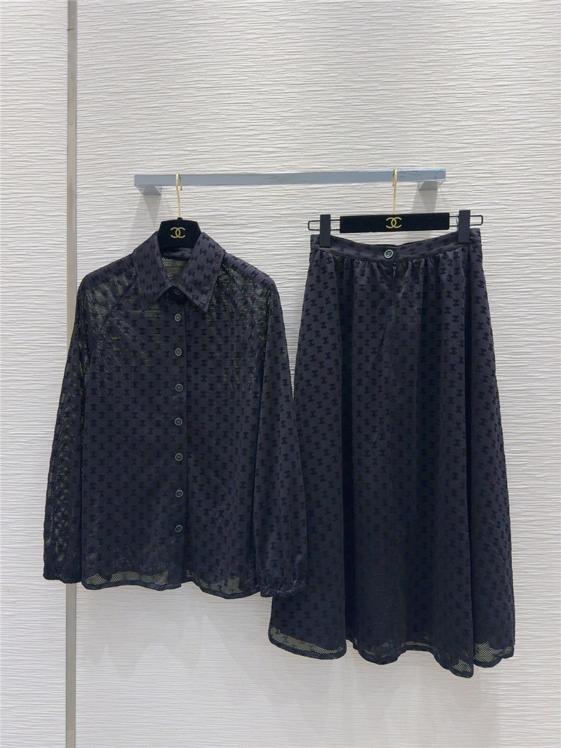 Ch**el high-end workshop series set replica clothing