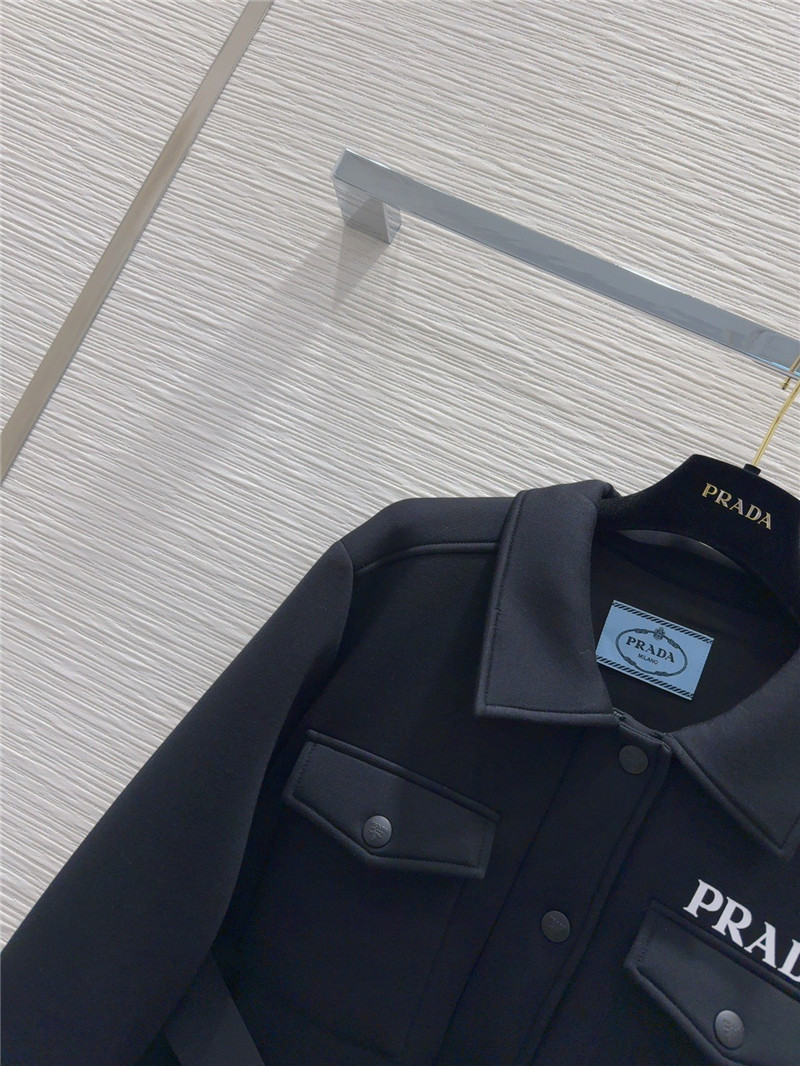 Pra*a space cotton fashion jacket replica designer clothes