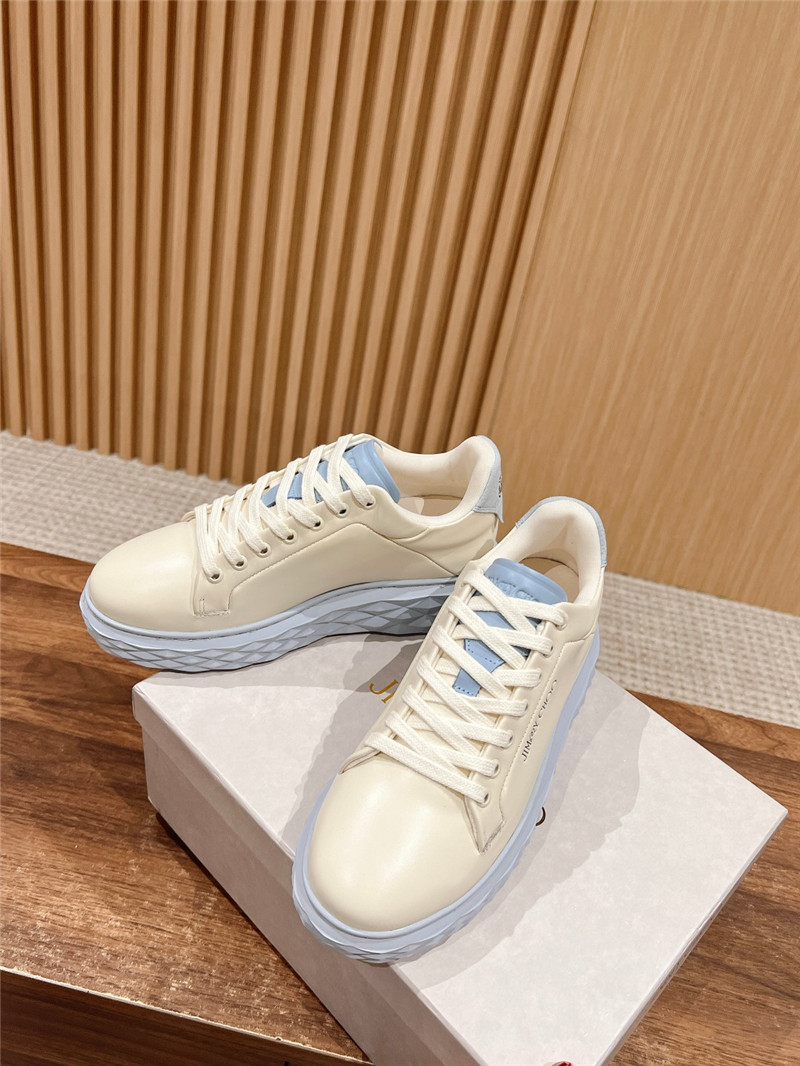 j1m*y ch00 D1am0nd maxi/f ii combo sneakers in beige