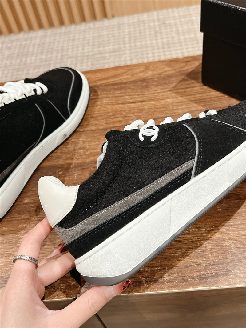 Ch**el suede leather women’s sneakers