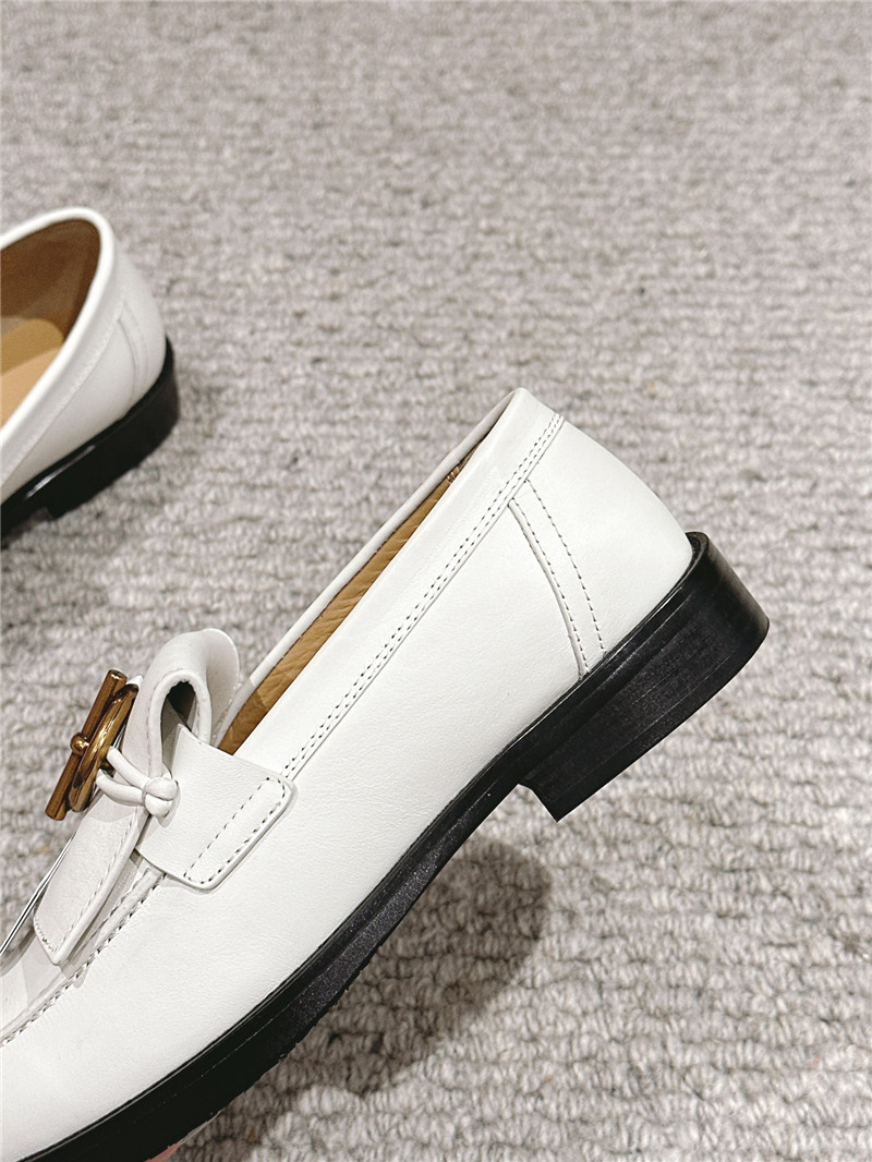 H**me5 impact loafers in white calfskin