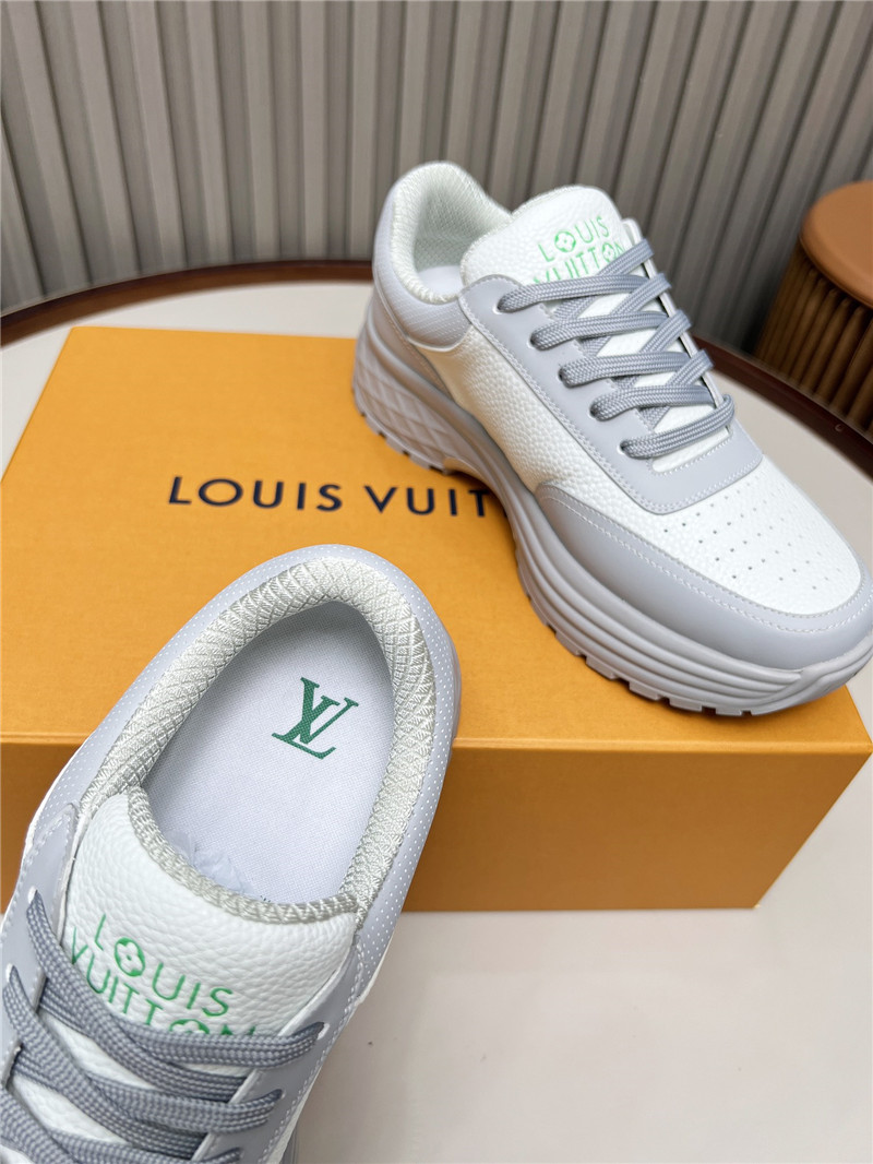 l0vis Vvtt0n lv gray platform sneakers