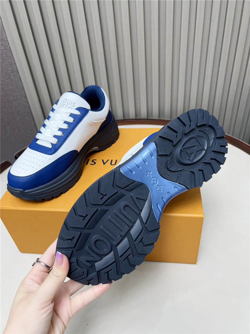 l0vis Vvtt0n lv blue white platform sneakers