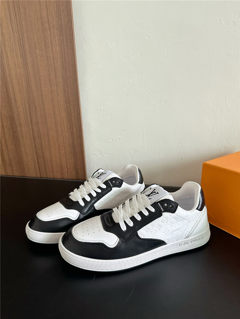 l0vis Vvtt0n lv stadium sneakers black white