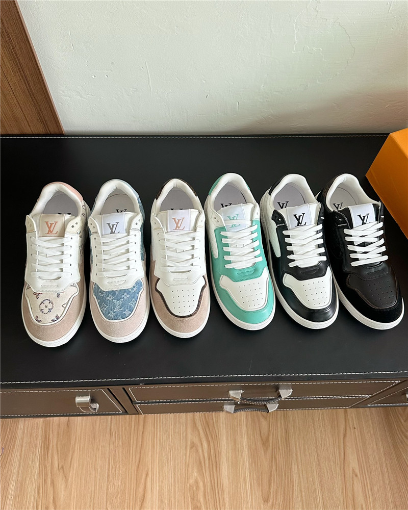 l0vis Vvtt0n lv stadium sneakers black white