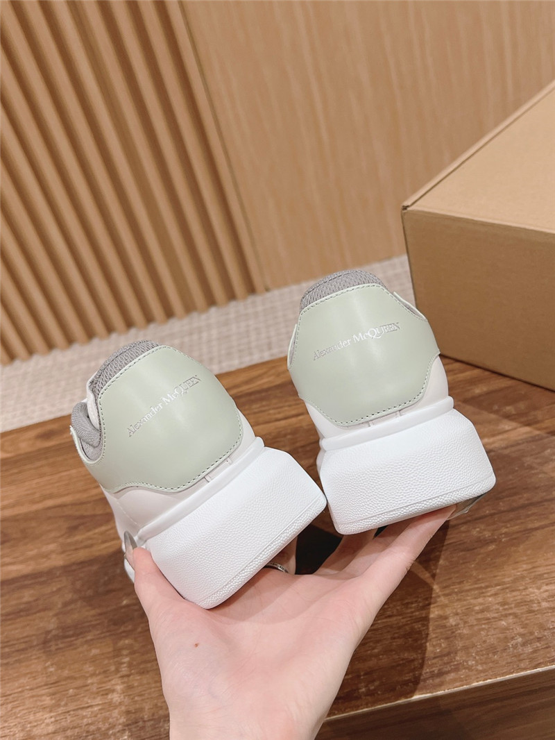 a1exa*der Mcqv*en gray white oversized sneakers