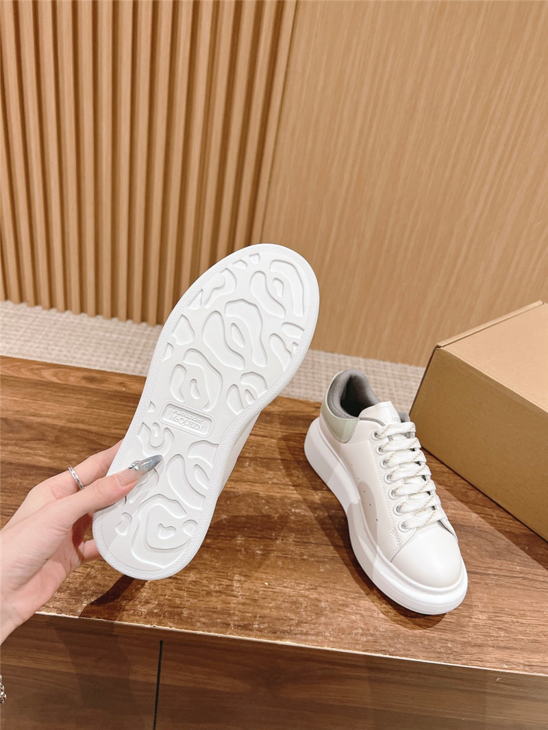a1exa*der Mcqv*en gray white oversized sneakers