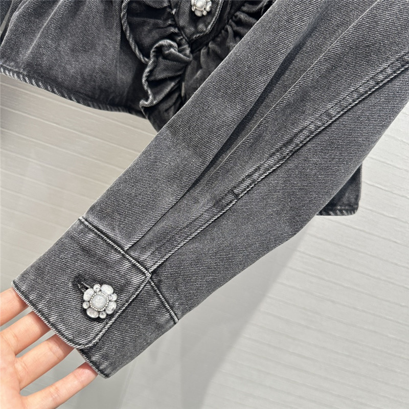 Ch**el denim jacket cheap replica designer clothes