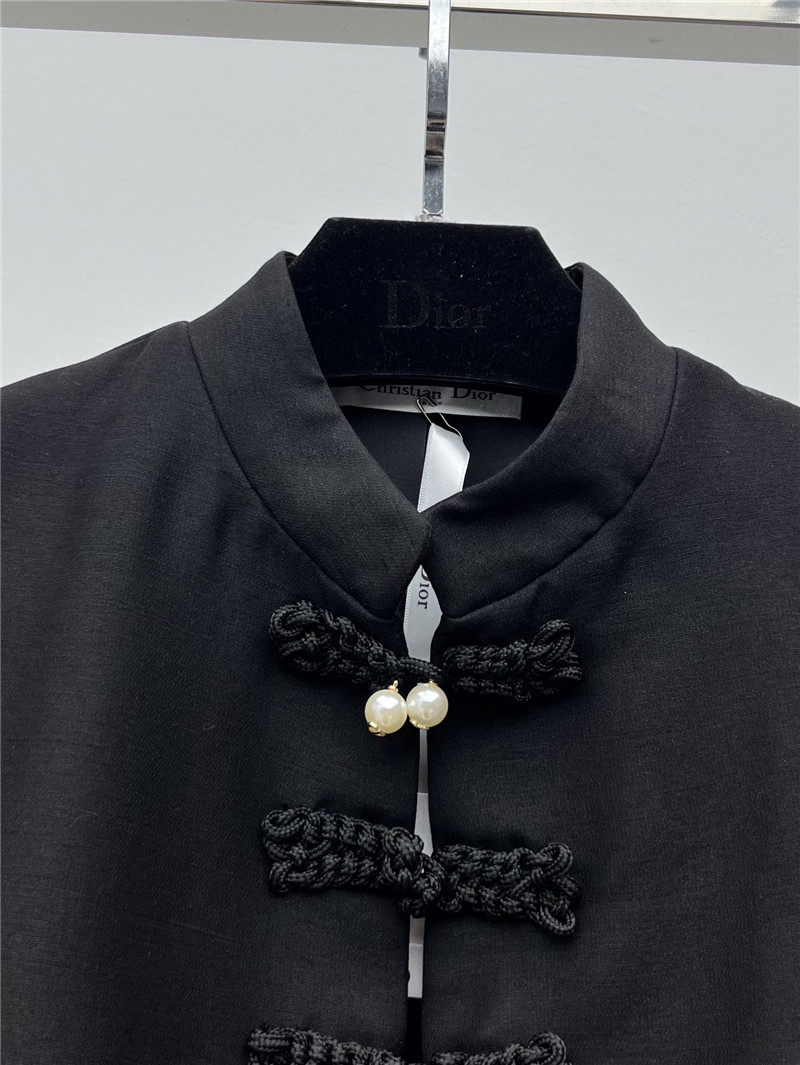 D10r stand collar buttoned suit jacket replicas clothes