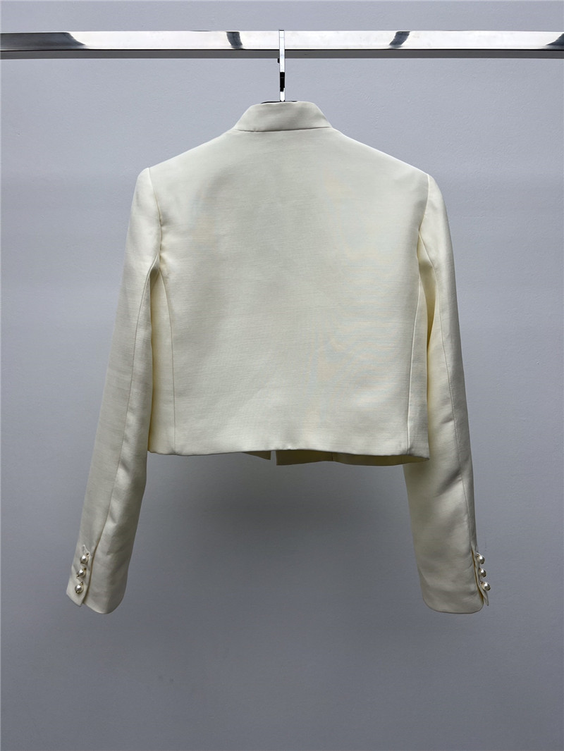 D10r stand collar buttoned suit jacket replicas clothes