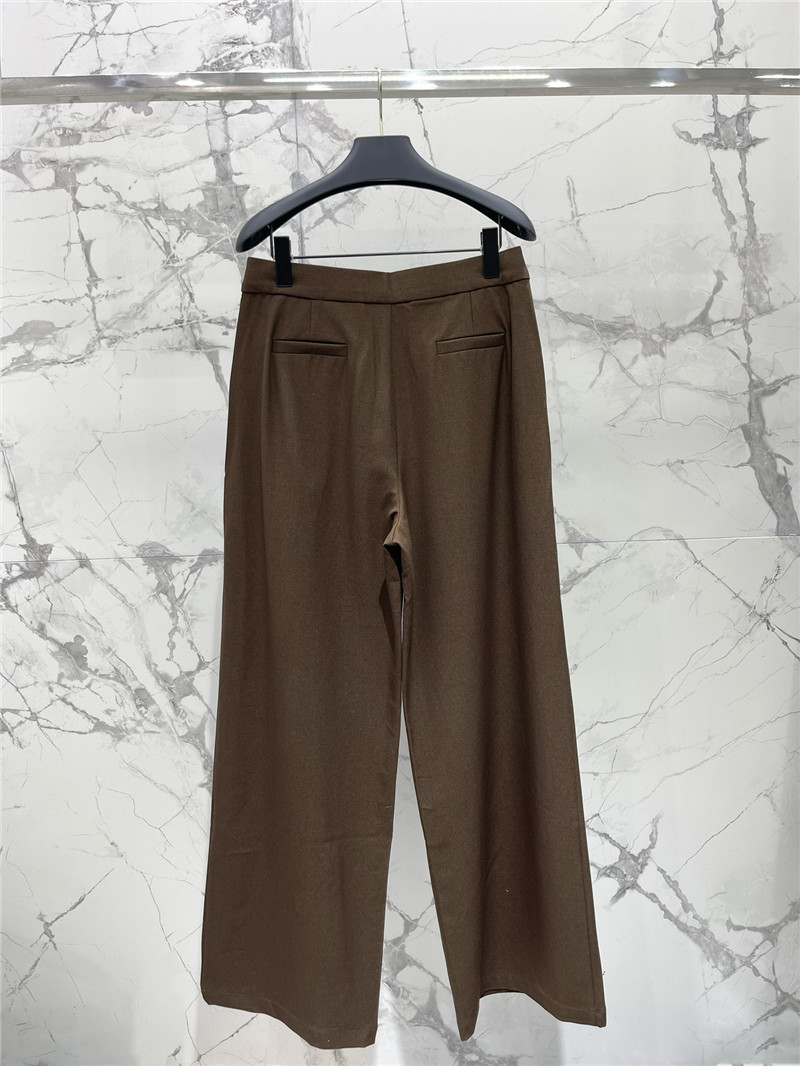 Va1e*ntin0 brown wide leg pants