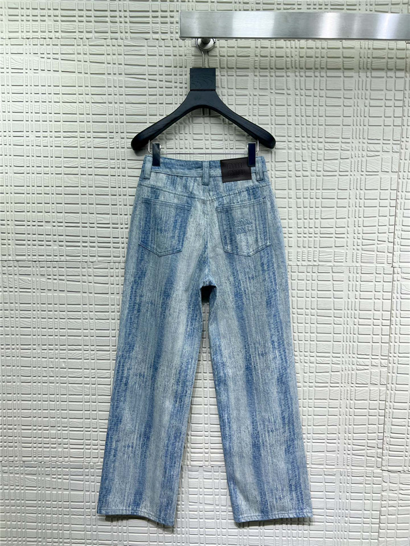 M1um1u denim trousers replica clothing sites