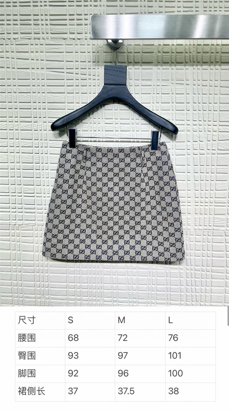 Gvc*1 classic jacquard skirt replica d&g clothing