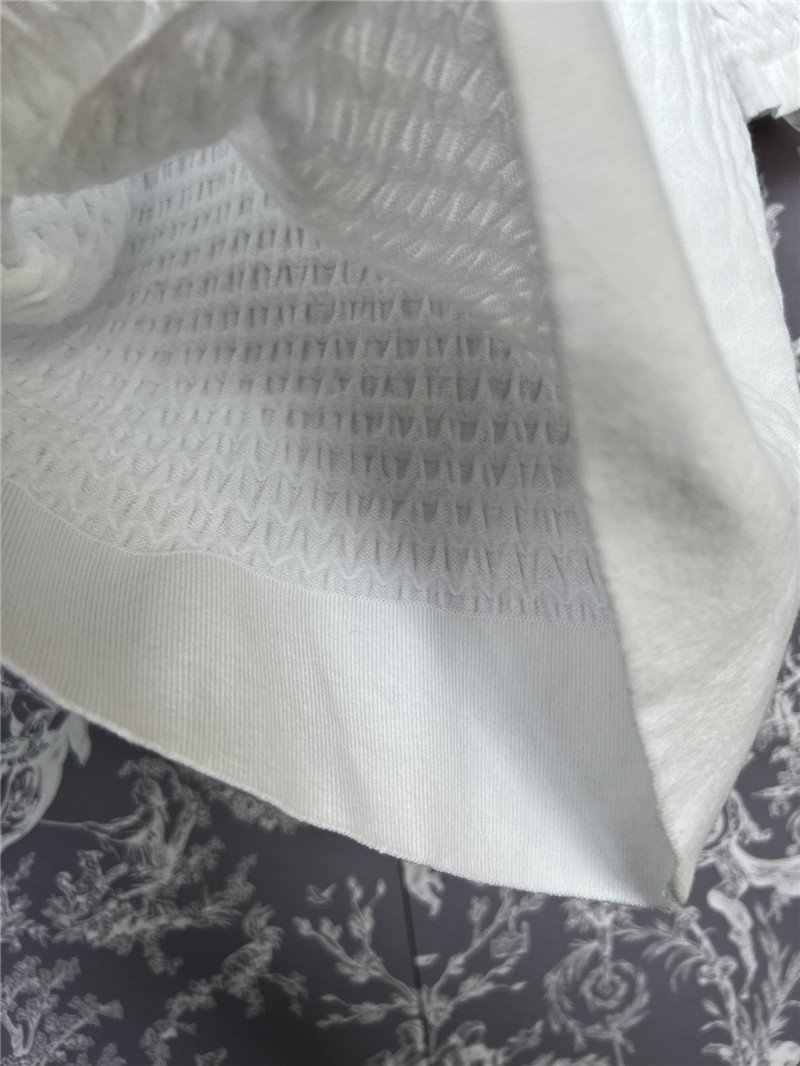 Ch**el lace collar short sleeve replica d&g clothing