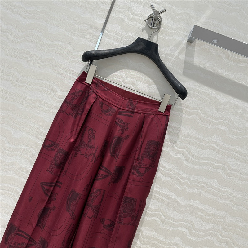 H**me5 silk straight wide-leg pants replicas clothes