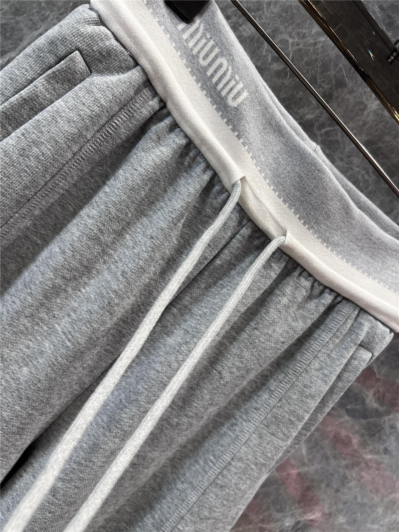 M1um1u casual wide-leg pants replica clothing sites