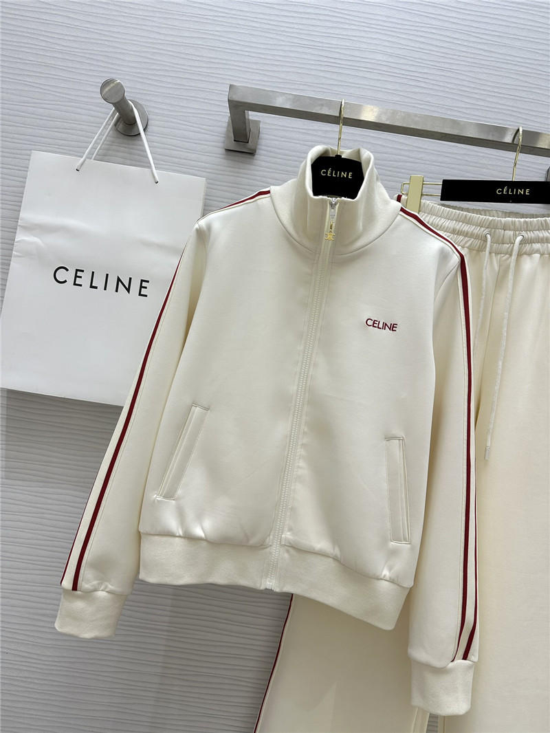 Ce1i*e stand collar zipper suit replica d&g clothing