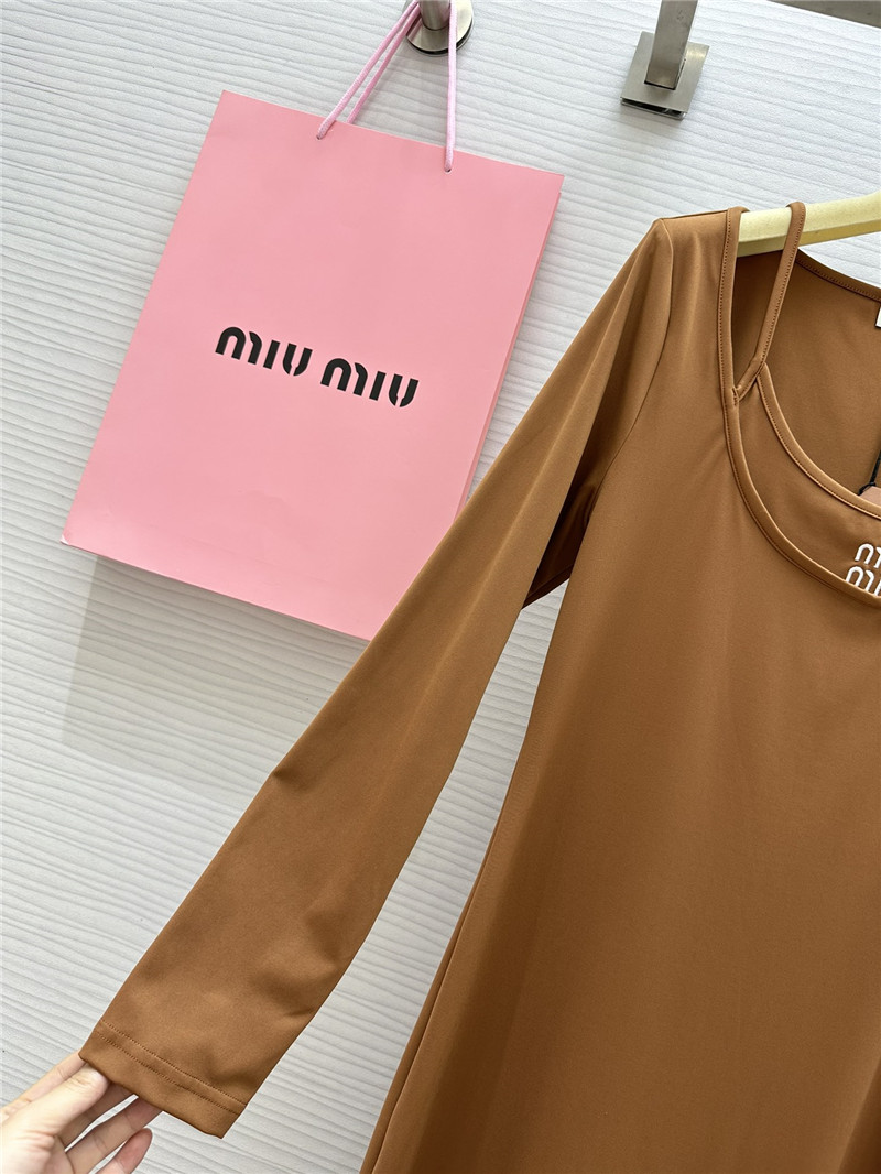 M1um1u long sleeve dress replica clothing sites
