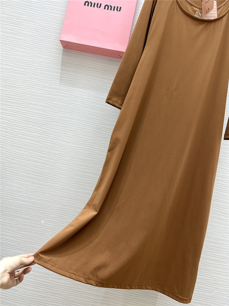 M1um1u long sleeve dress replica clothing sites