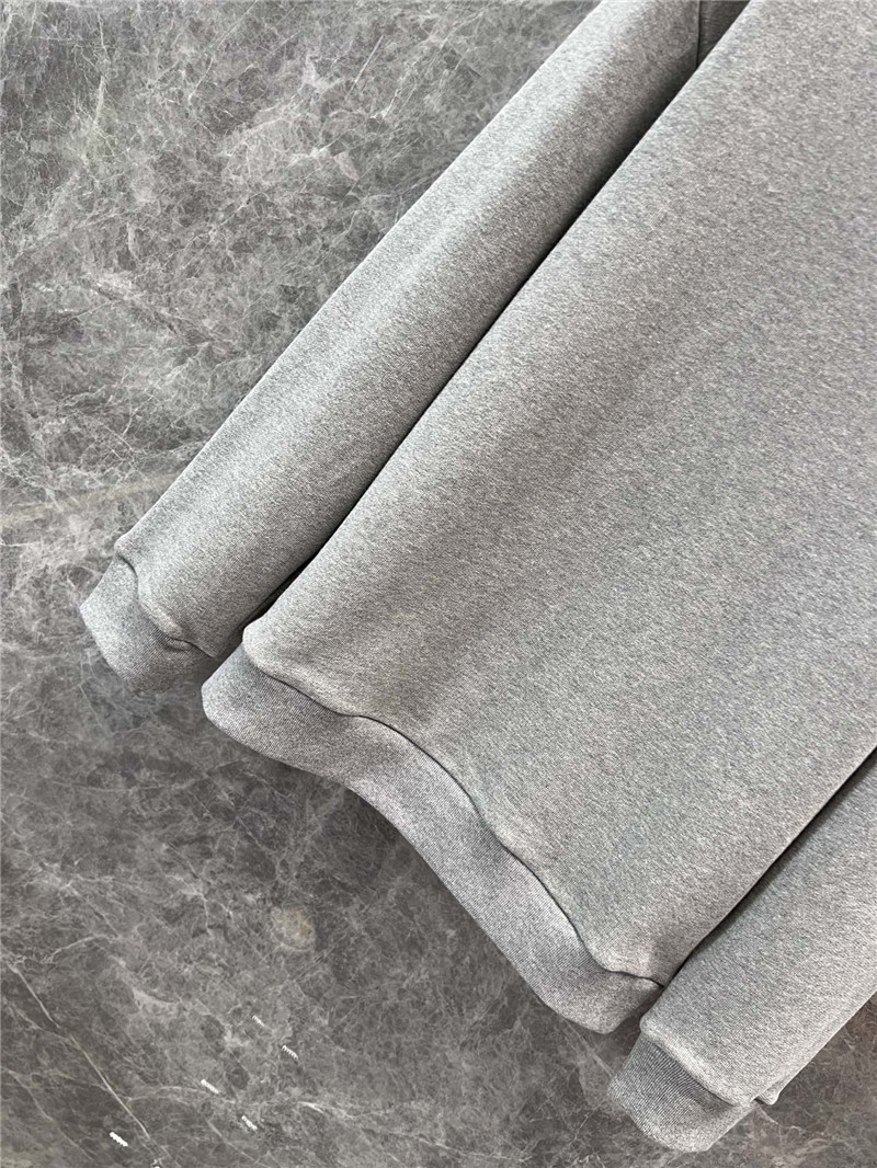 Gvc*1 logo-printed cotton sweatshirt grey
