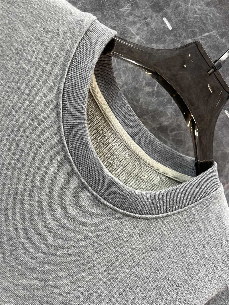 Gvc*1 logo-printed cotton sweatshirt grey