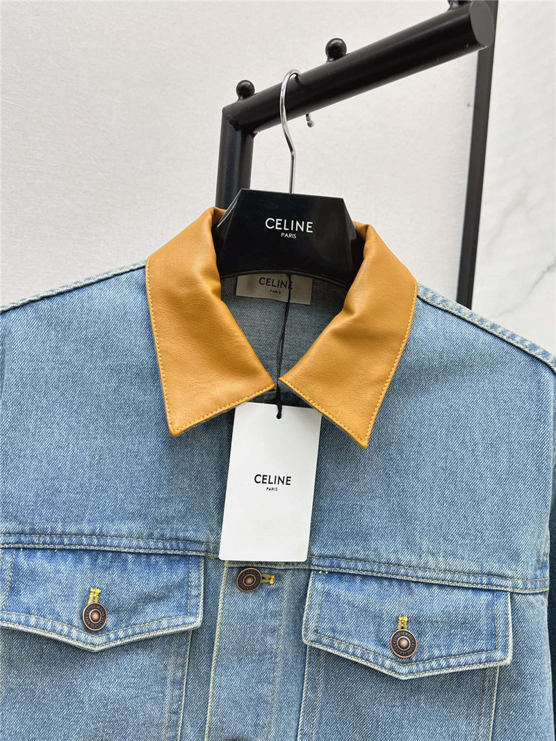 Ce1i*e loose-fitting denim jacket replica clothes