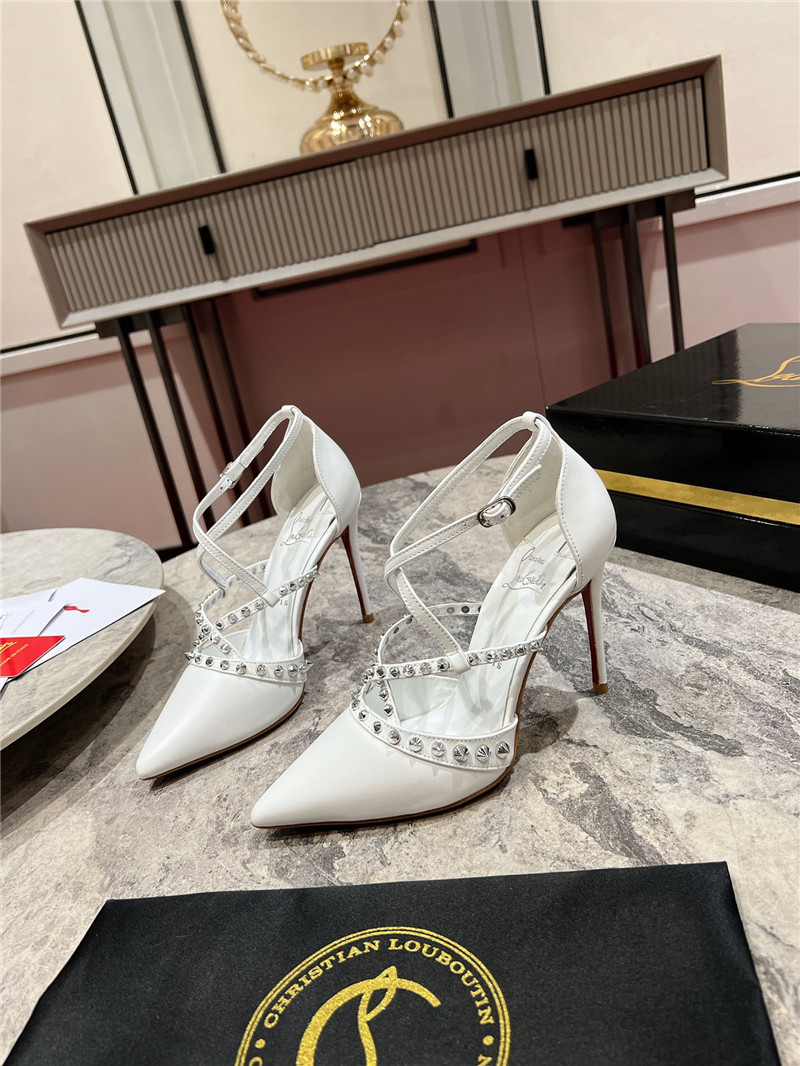 Chr1st1an louboutin x spikes shoes