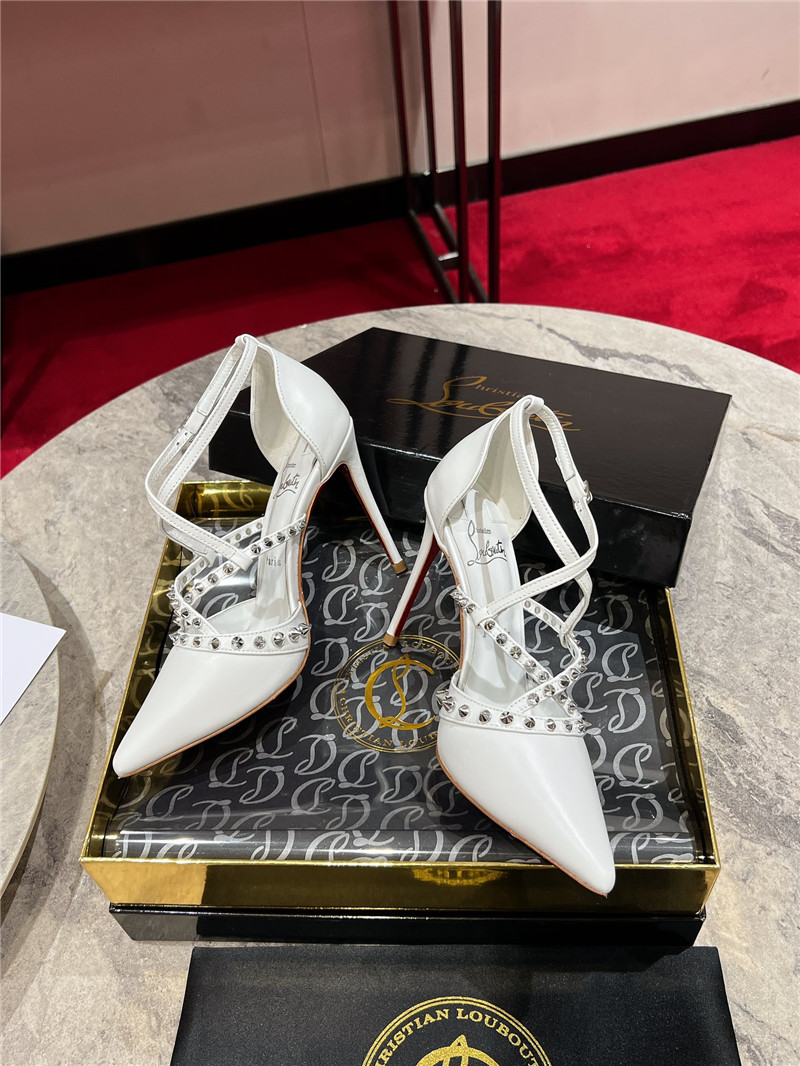 Chr1st1an louboutin x spikes shoes