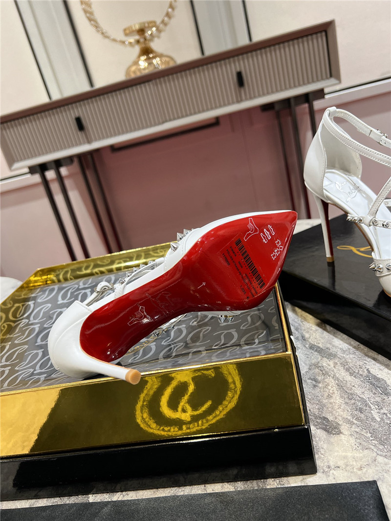 Chr1st1an louboutin x spikes shoes