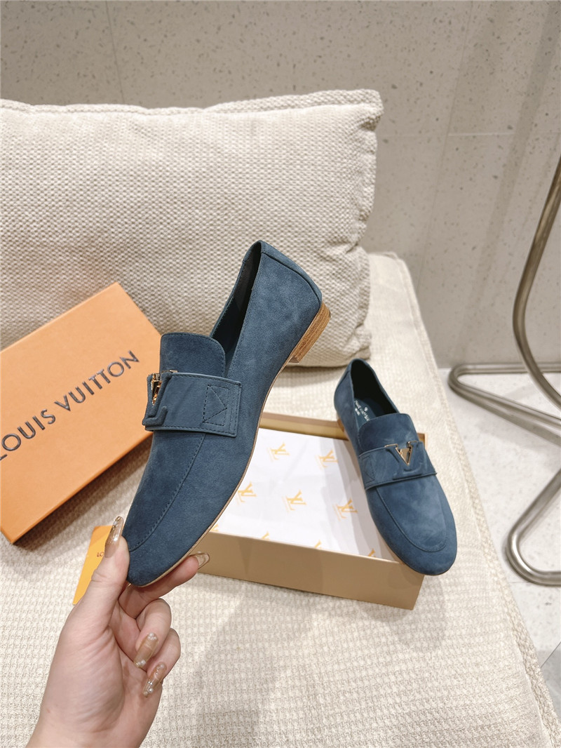 l0vis Vvtt0n capri loafers blue suede