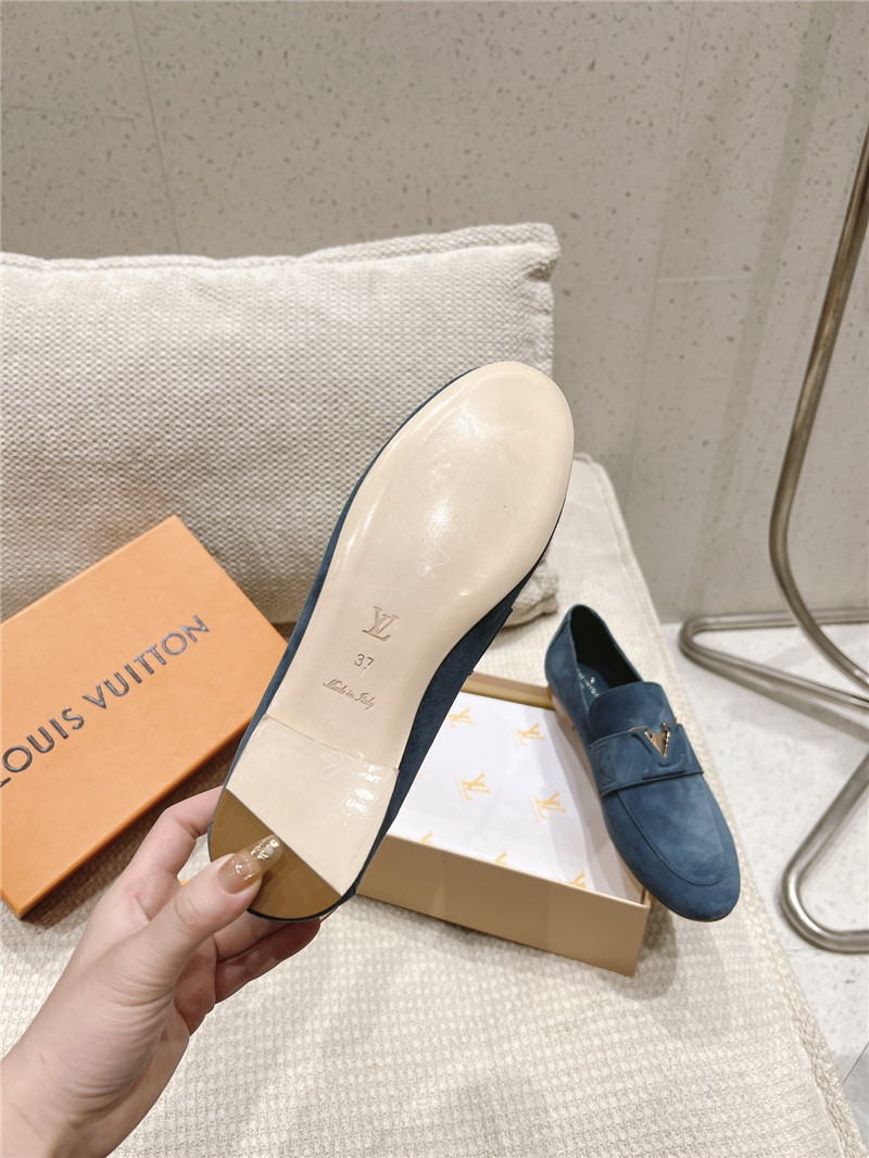 l0vis Vvtt0n capri loafers blue suede