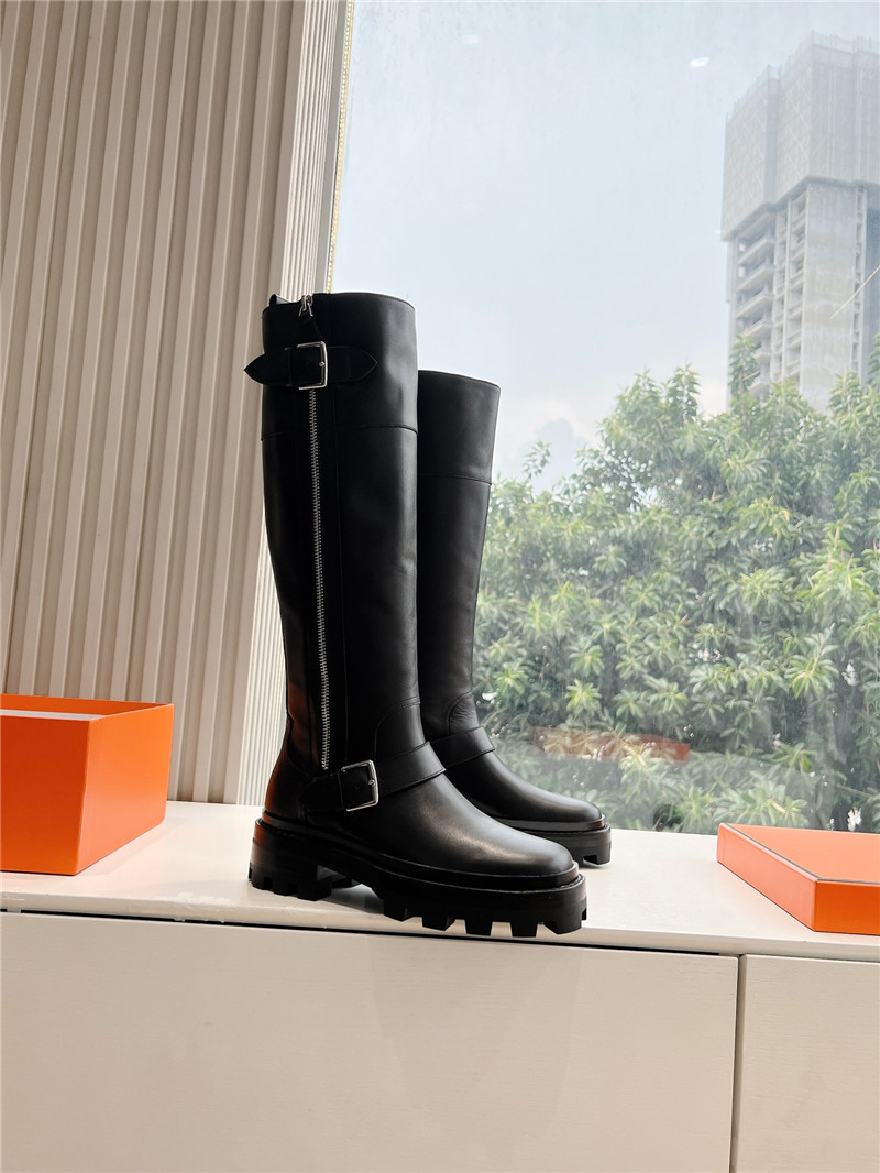 H**me5 jamie black keen high boots