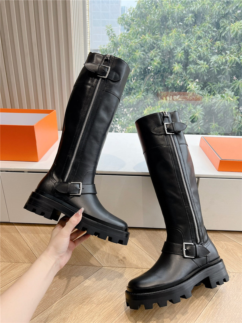 H**me5 jamie black keen high boots