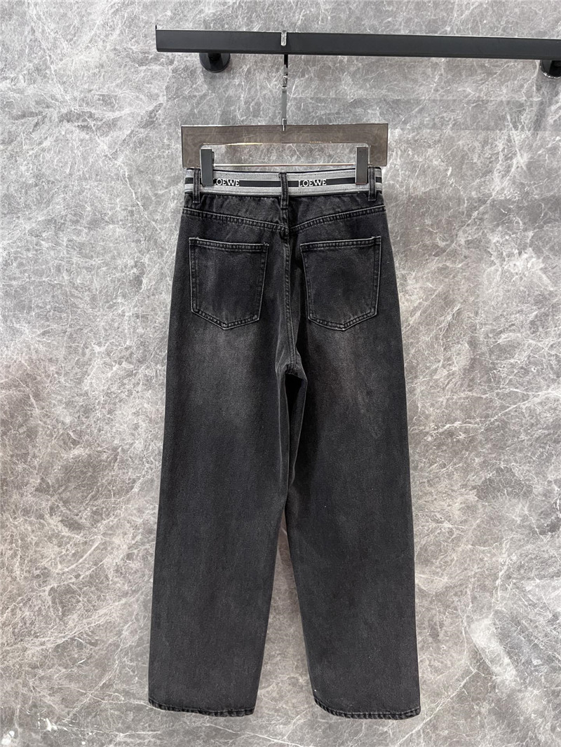 L0ew* denim trousers