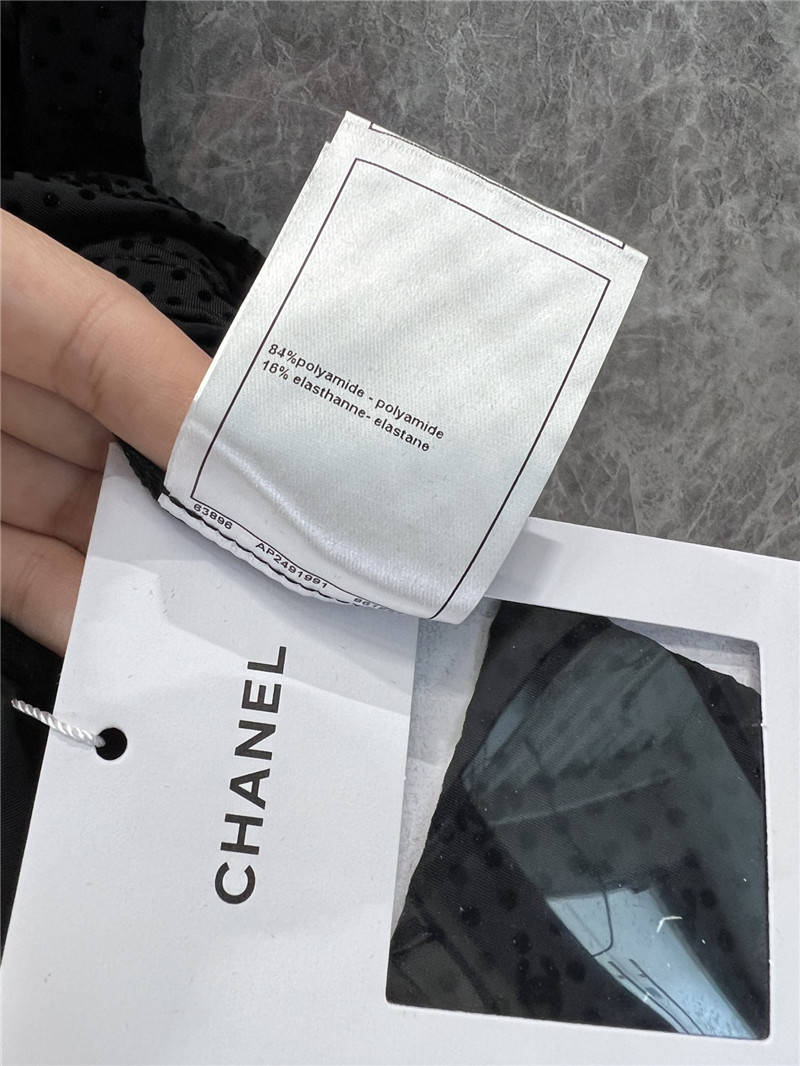 Ch**el ruffled halterneck camisole