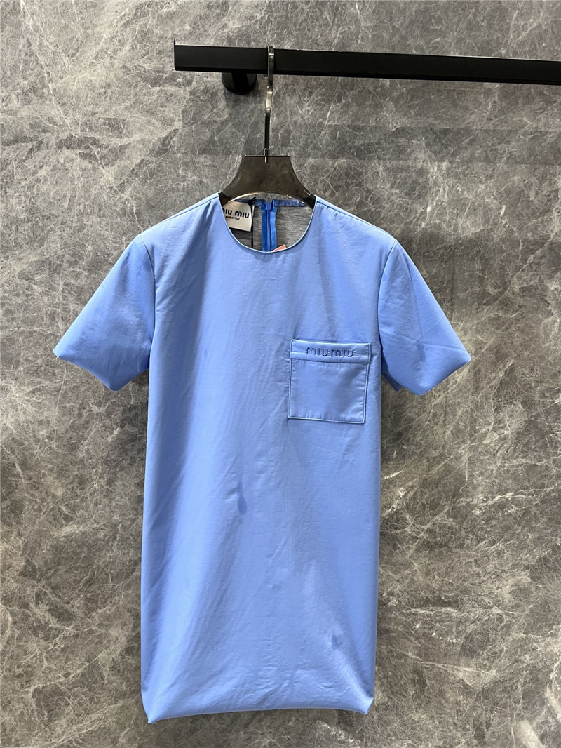 M1um1u short sleeve dress