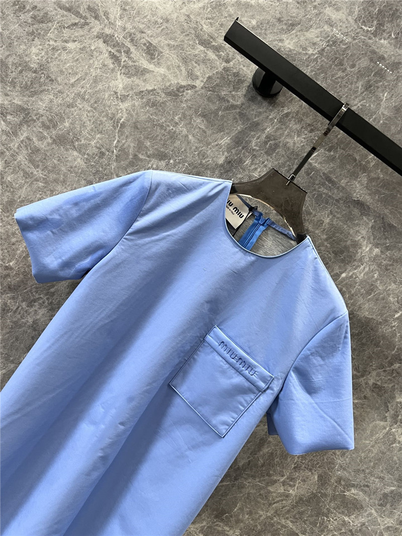 M1um1u short sleeve dress