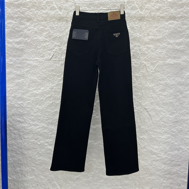 Pra*a straight wide-leg jeans