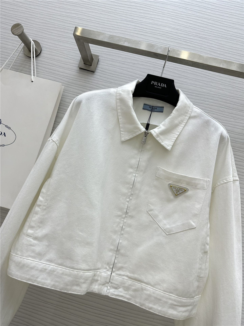 Pra*a cropped jacket