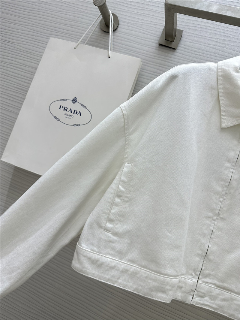 Pra*a cropped jacket