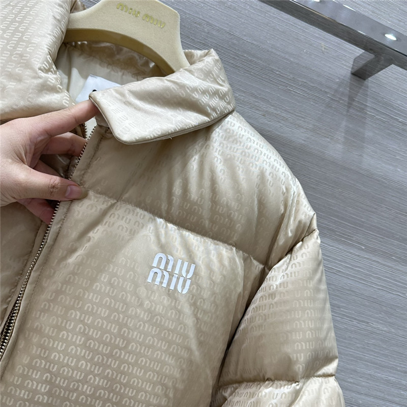 M1um1u short down jacket