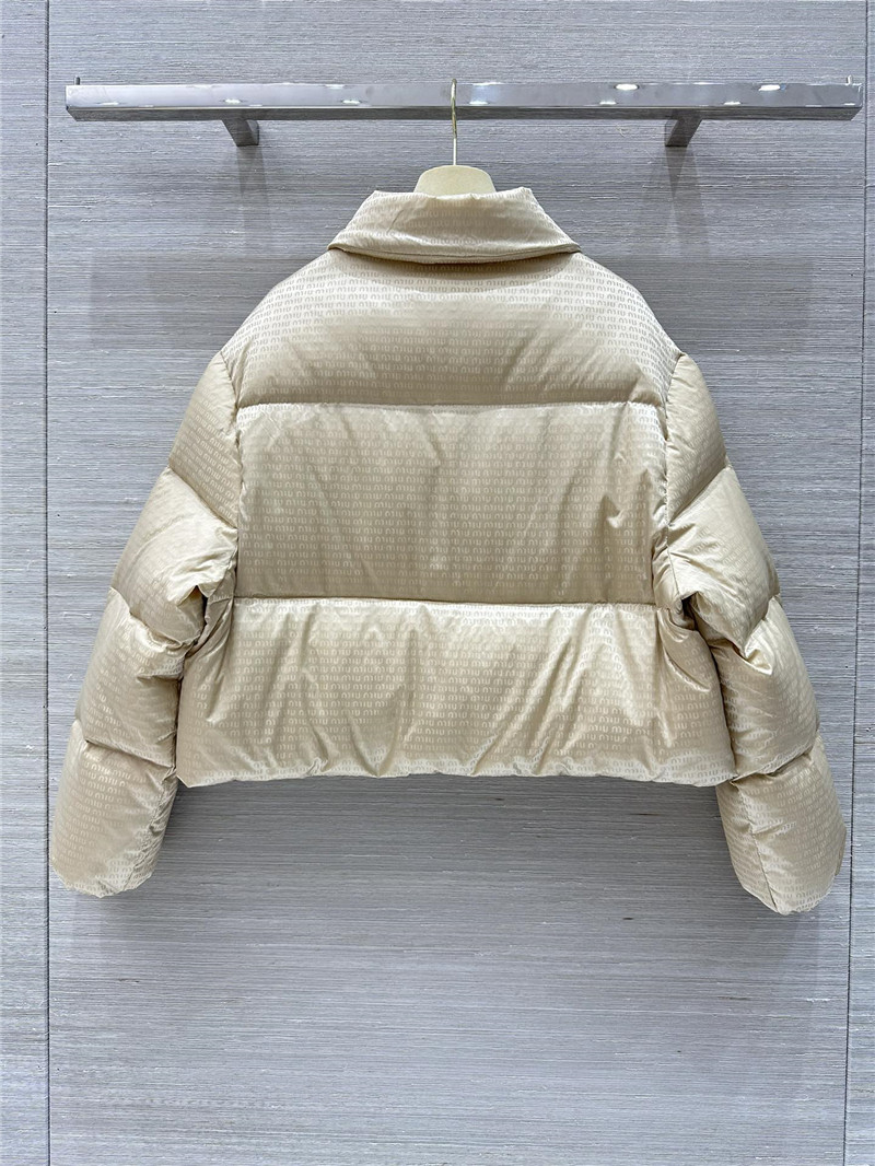 M1um1u short down jacket